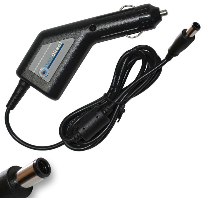 Alimentation Chargeur voiture auto sur prise allume cigare pour ordinateur portable HP COMPAQ Elitebook 8540W - Visiodirect -