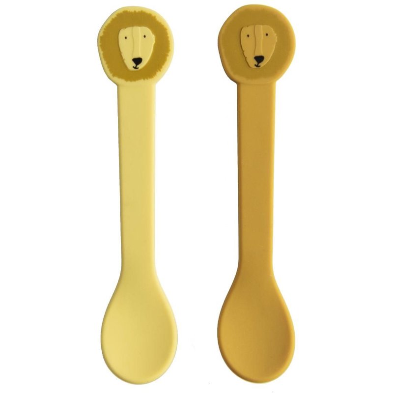 2 Cuillere Silicone - Monsieur Lion