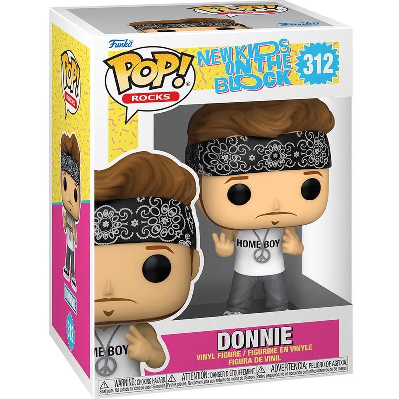 Figurine Funko Pop - New Kids On The Block (Nkotb) N°312 - Donnie Wahlberg (59613)