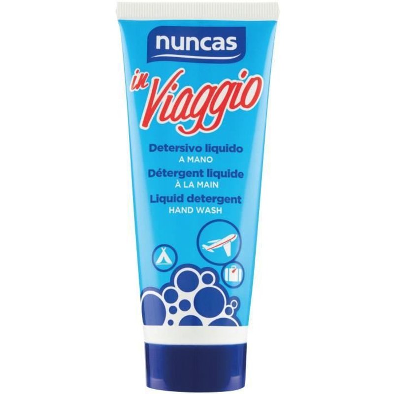 NUNCAS Lessive de voyage tube 100 ml