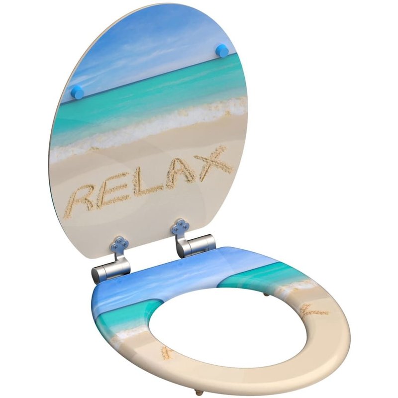 SCHÜTTE Siège de toilette avec fermeture en douceur RELAX