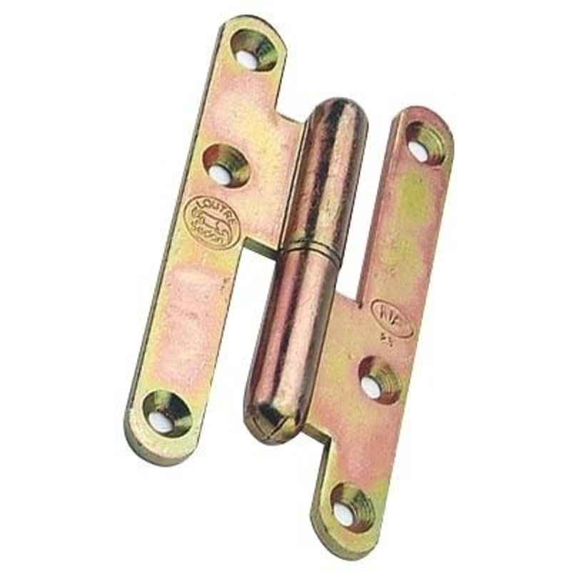 Paumelle bouts ronds ?Loutre Sedan ®? TORBEL - 140x60 mm - Droite - J530640-1