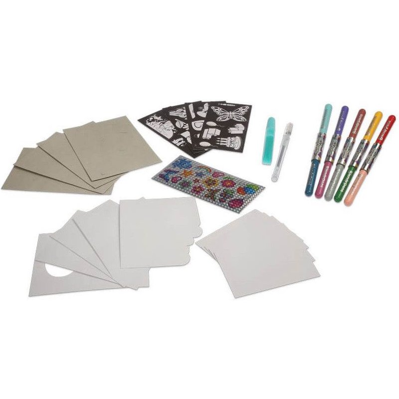 Venteo - Blendy Pens Surprise Art Poster Set - Des Feutres Uniques Et Facile À Utiliser - 12 Feutres, 132 Fusions De Couleurs