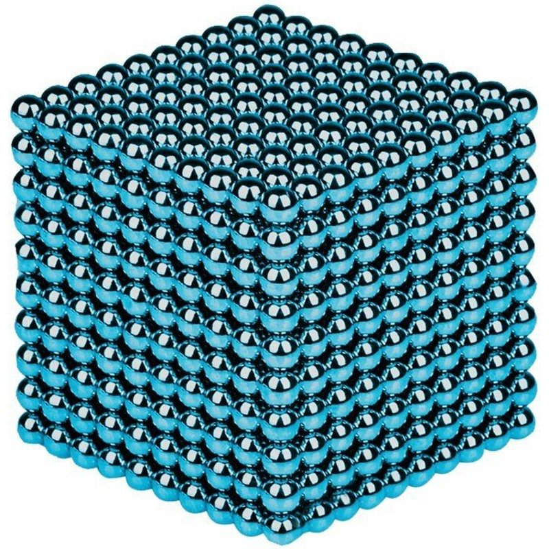 1000 Pcs Par Lot 5mm Magnetique Buck Ball Aimant Or Couleur Intelligent Anti-Stress Jouets Cadeau, Lac Bleu