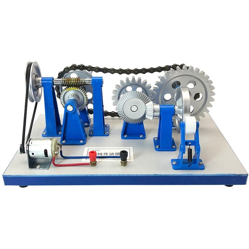Instrument D'enseignement De Transmission Mecanique En Metal Modèle D'experience De Physique De Collège Superieur