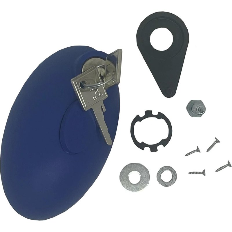 Poignée bleue BFT pour déverrouillage IGEA (I200011-10001) pour motorisation