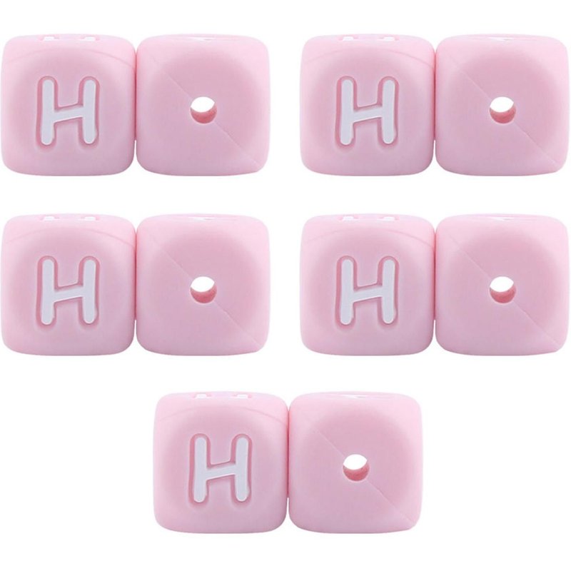 10pcs Lettre Perle Bricolage Tétine Chaîne Bijoux Making Kits Infants Bracelet Accs