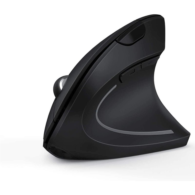 Souris sans fil rechargeable verticale Bluetooth ergonomique,,