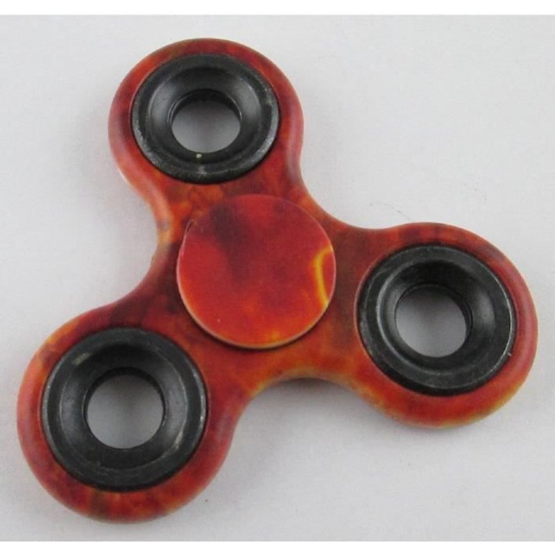 Toupie Anti Stress Anti Anxiété Rouge Hand Spinner