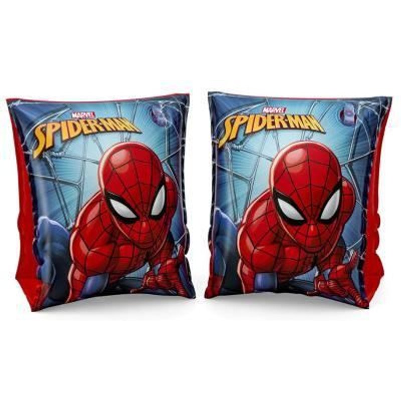 Brassards De Natation Gonflable Pour Enfants Bestway Spider-Man 17x12x15 Cm 3-6 Años