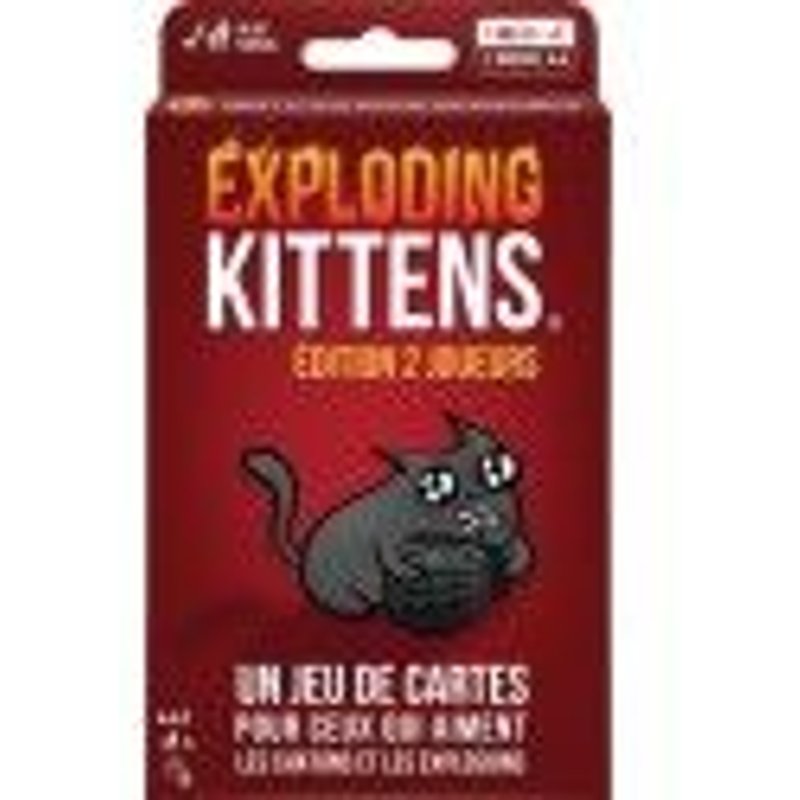 Exploding Kittens 2 Joueurs - Asmodee - Jeu De Société
