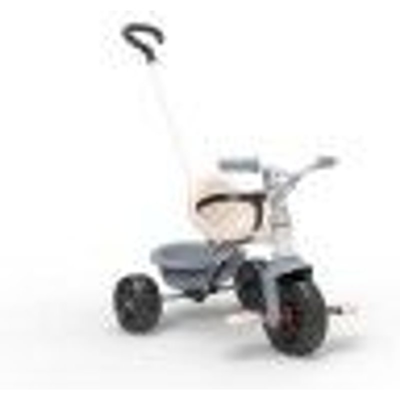 Smoby Tricycle Enfant Évolutif Be Fun - Structure Métal - Bleu