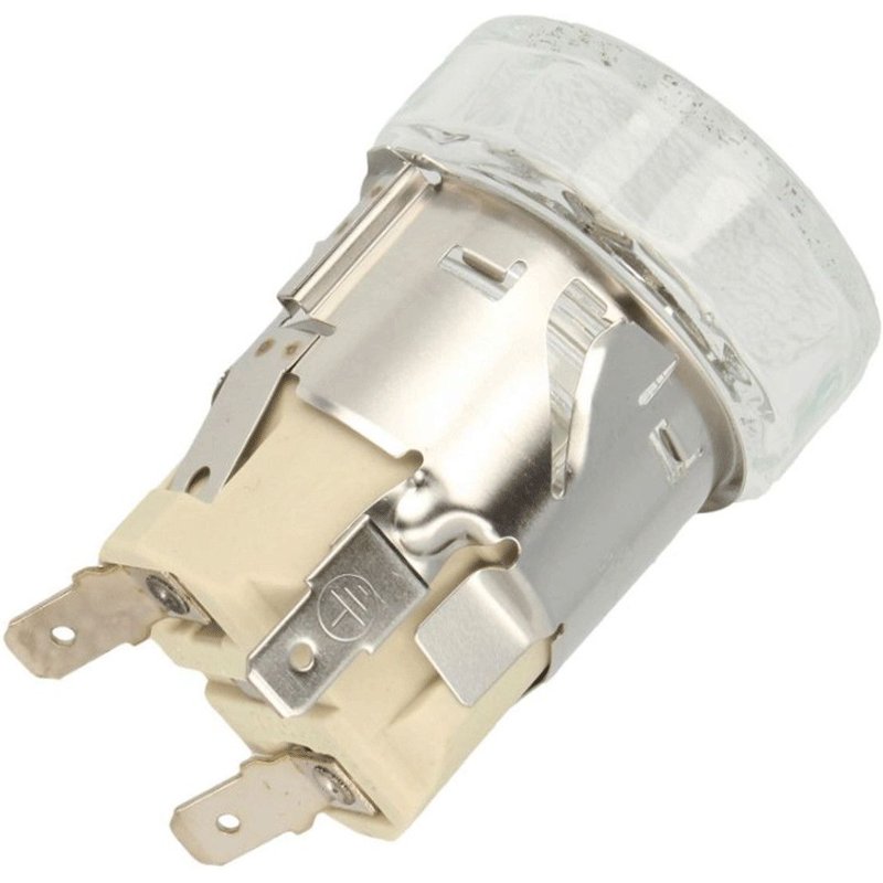 Lampe halogène complète Four cuisinière (481010638530 C00325786 CYLINDA ARISTON HOTPOINT PRIVILEG INDESIT WHIRLPOOL IKEA)