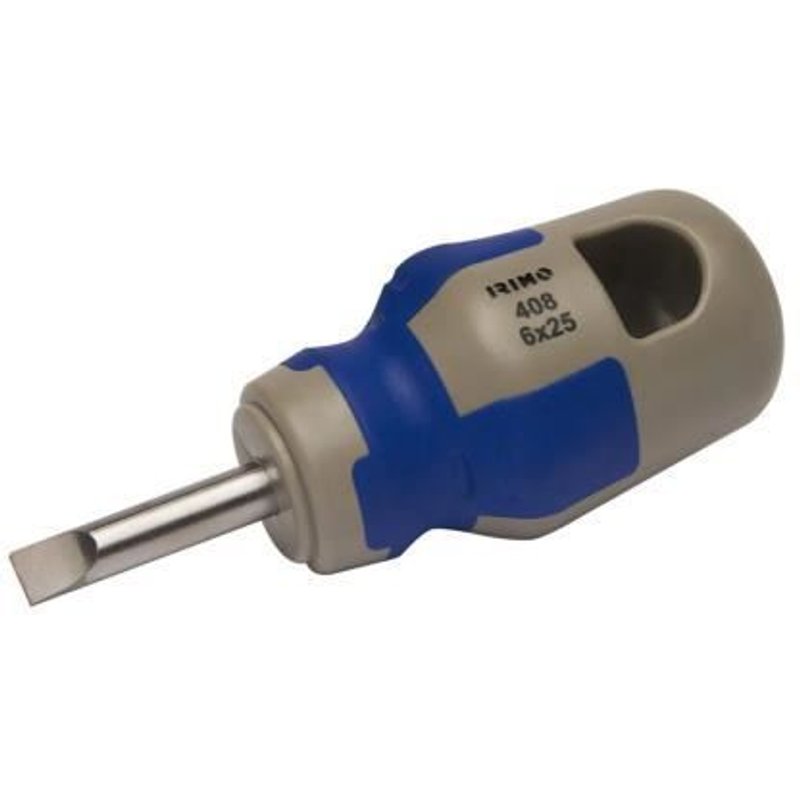 GENERIQUE - Tournevis Carrosserie Manche Droit Manche Bimatière 5.5x25mm 408-5.5-25 Irimo