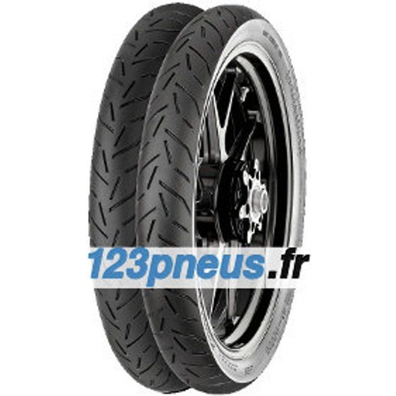 Pneu arrière moto Continental ContiStreet 3.00-18 52P TL Renforcé