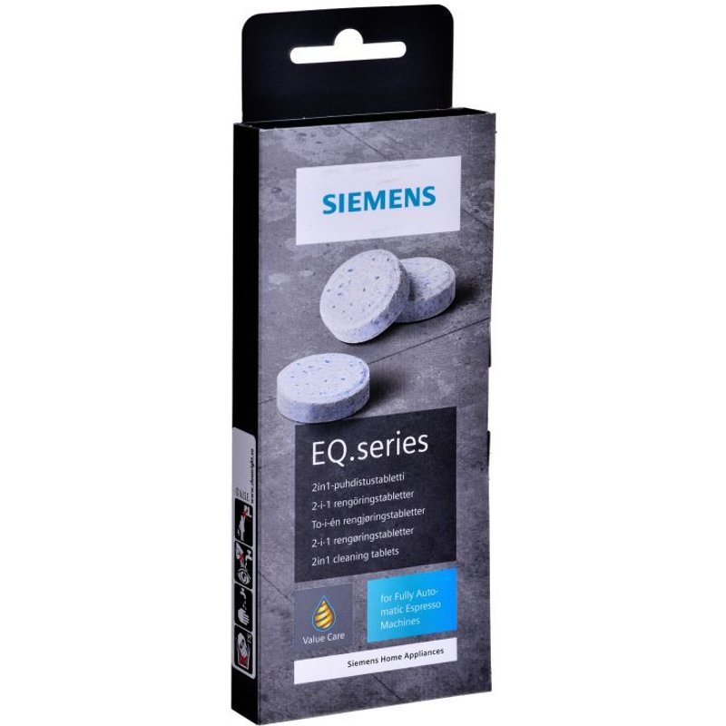 Pastilles de nettoyage pour les machines à café superautomatiques et TASSIMO