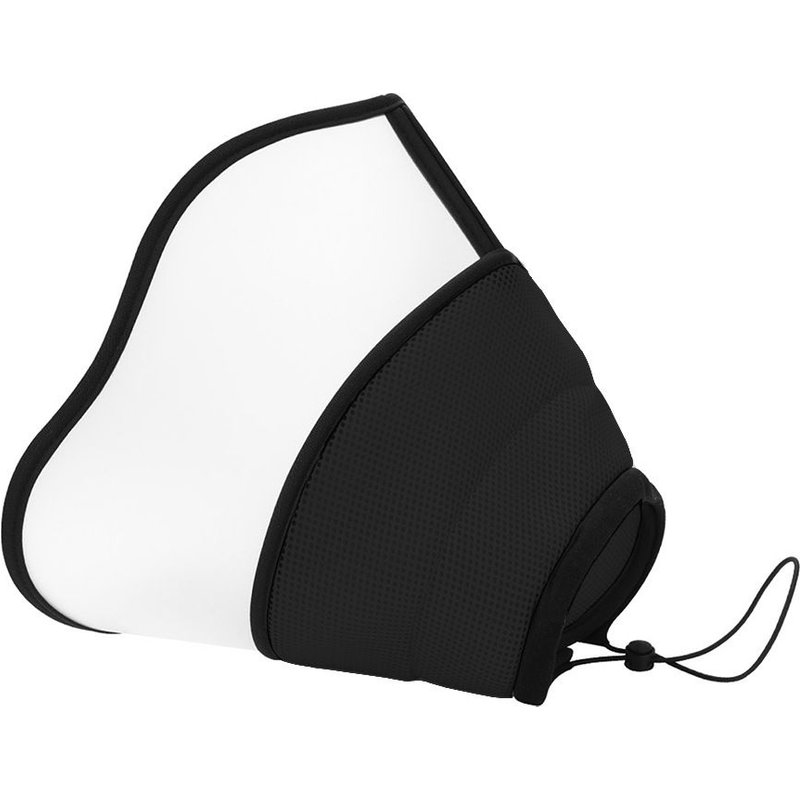 Collier De Récupération Pour Animaux De Compagnie Anti-Léchage Anti-Rayures Pour Chien Chat Le Noir L