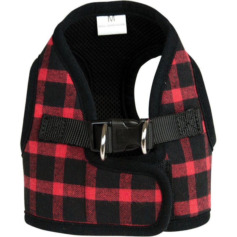 Harnais Tee-Shirt Air Mesh Écossais Taille : M Pour Chien