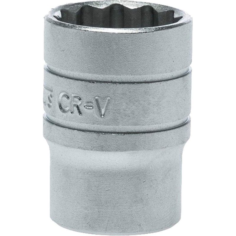 Teng M120519-C Regular Bi-Hexagon Socket 19mm 1/2in Square Drive