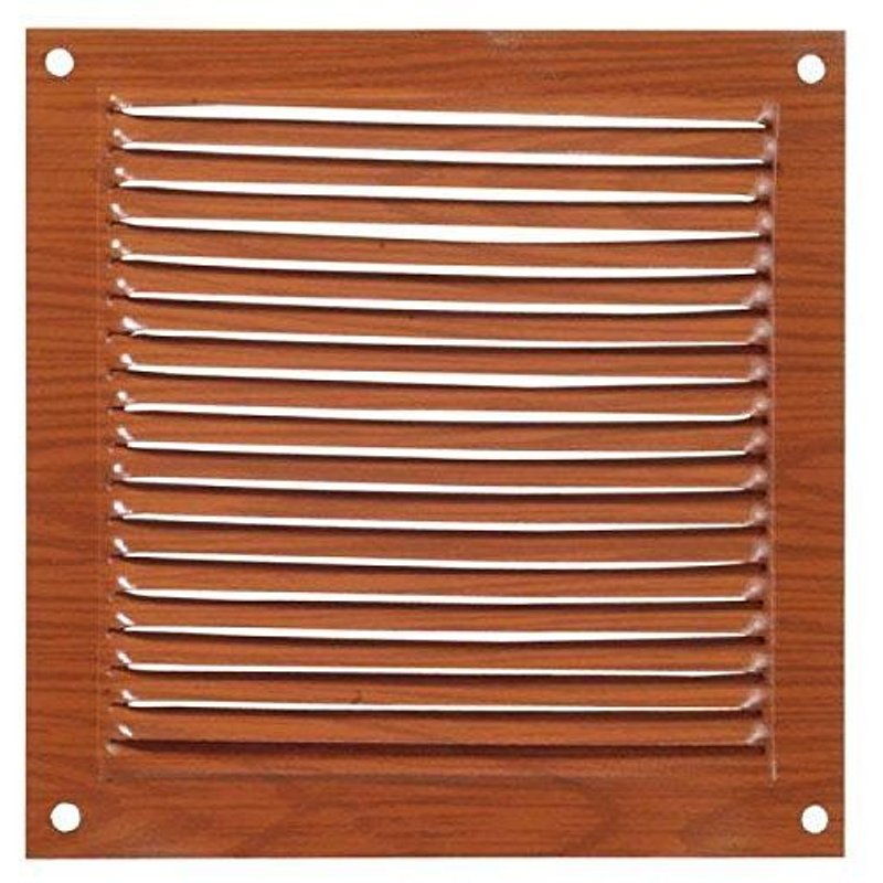 WOLFPACK 2530010 Grille Aération Visser Alumio Bois 15 X 15