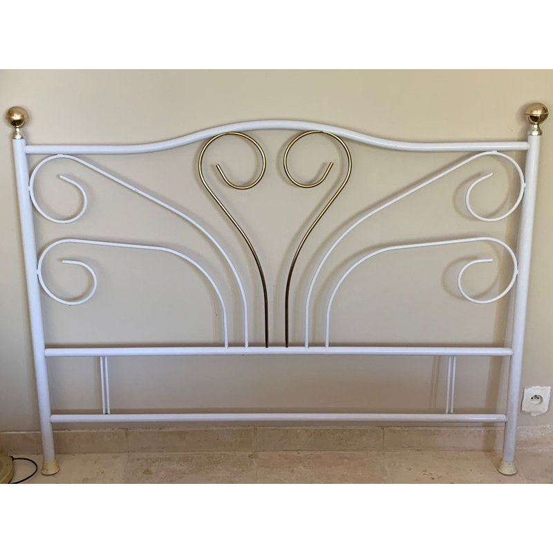Tête De Lit En Fer Forgé