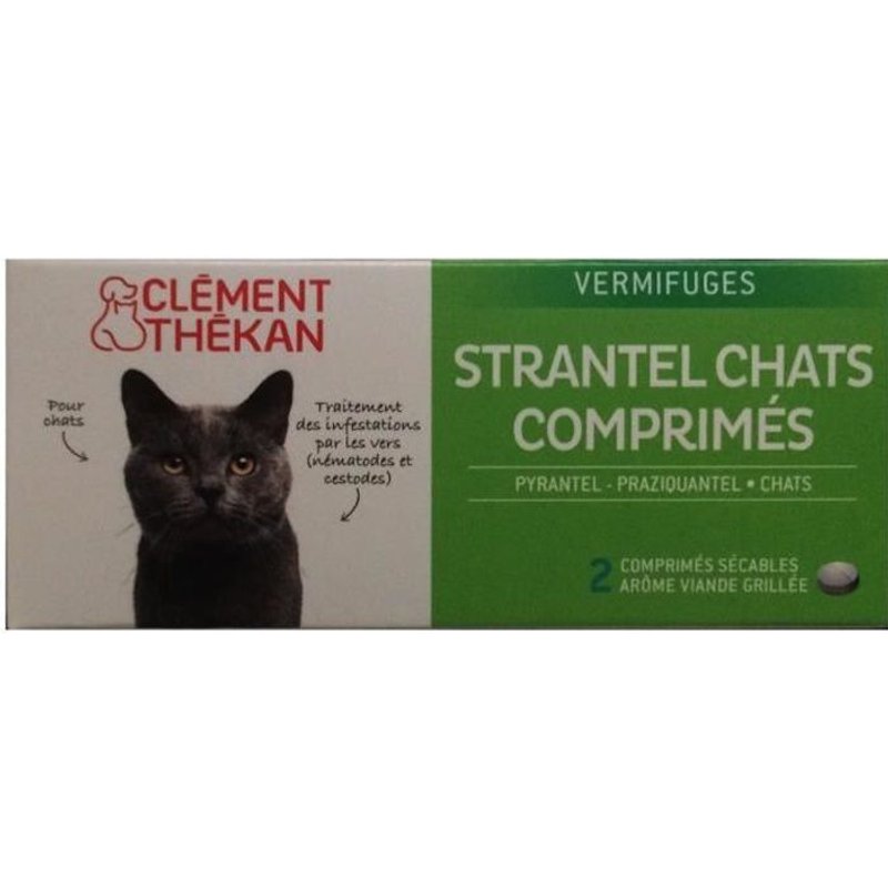 Strantel Chat 2 Comprimés