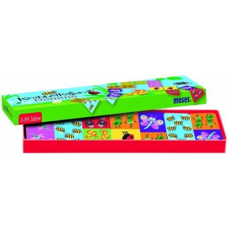 Moses 16008 Krabbelkäfer-Domino