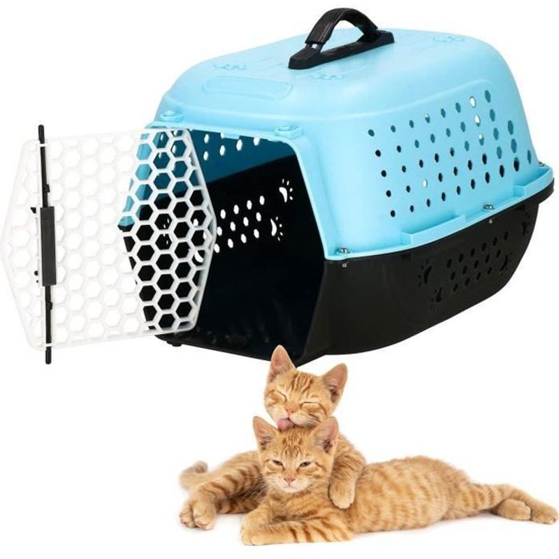 Springos® Cage De Transport Pour Chiens Caisse De Transport Pour Animaux De Compagnie 48 X 28 X 33 Cm Chats Chiens Lapins