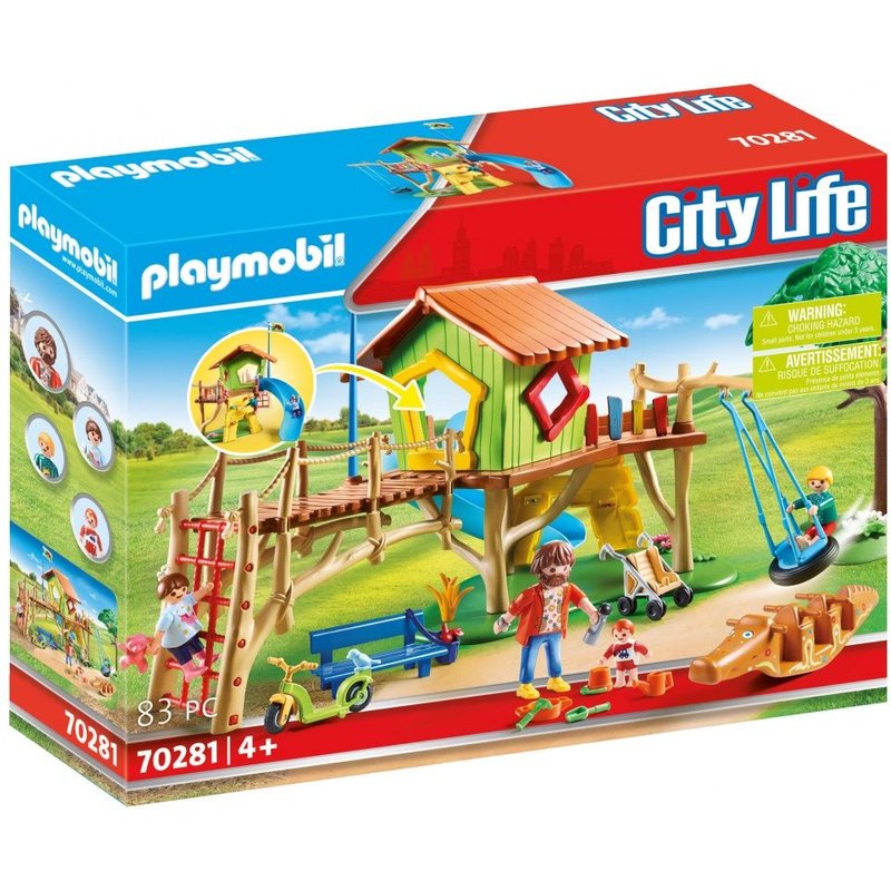 Playmobil 70281 - Parc de jeux et enfants