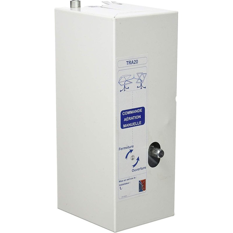 Dupuy Equipements 5 Treuil mécanique pour l'aération Blanc