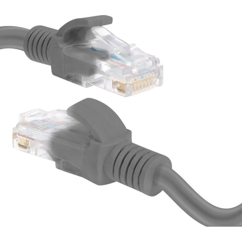 Câble Ethernet LINQ Ethernet RJ45 Cat6, Longueur 15m Gris