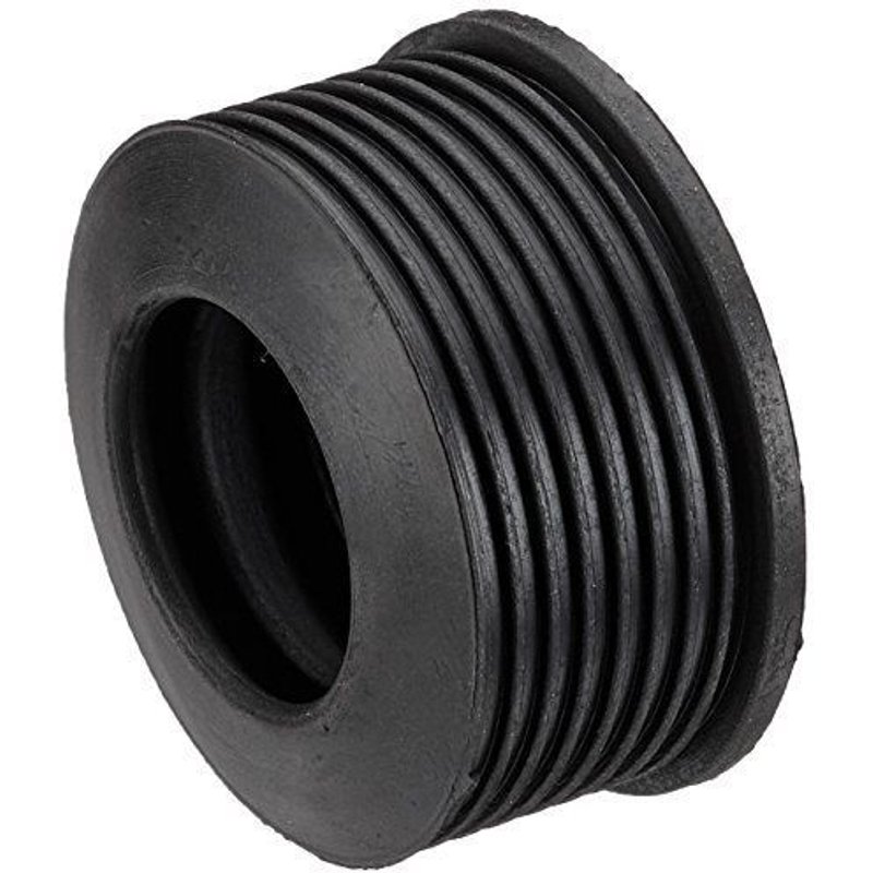 Haas HT Raccord pour angle de HT Siphon - pour htsw 1 1/4 pouces - en caoutchouc schwarz - 1 pièce