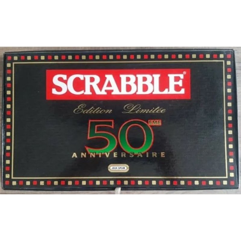 Scrabble Edition Limitée 50ème Anniversaire