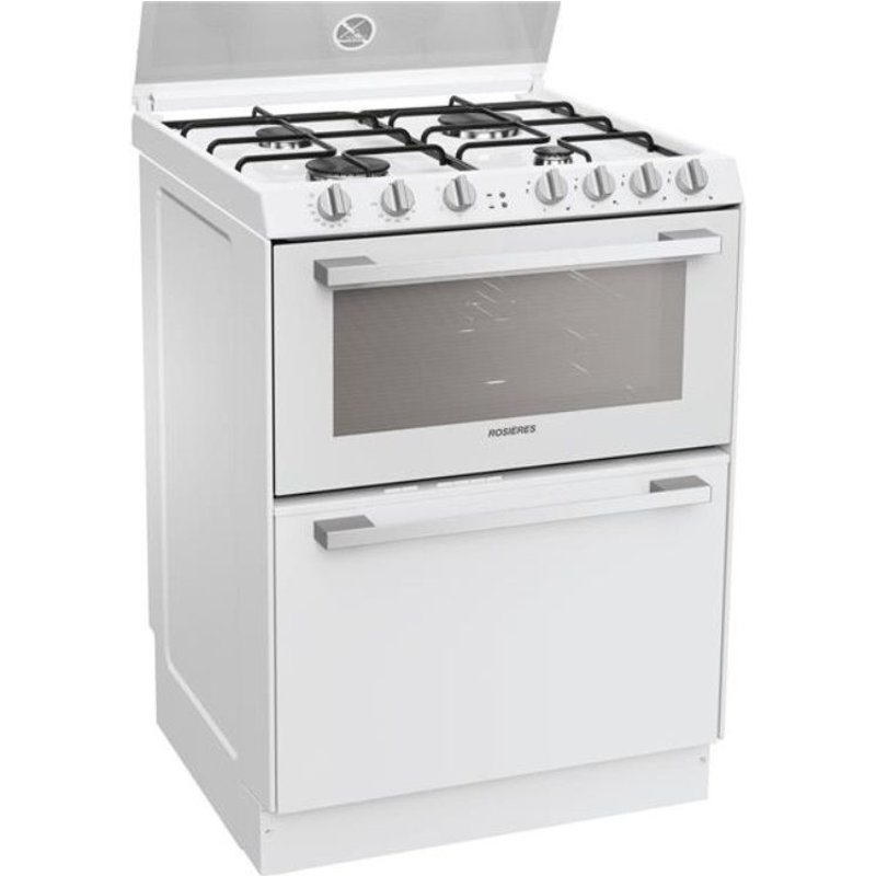 TRIO - BLANC FOUR EMAIL LISSE - 40L - CHALEUR TOURNANTE - MANETTES - CL ROSIERES - TR4GNORB/1