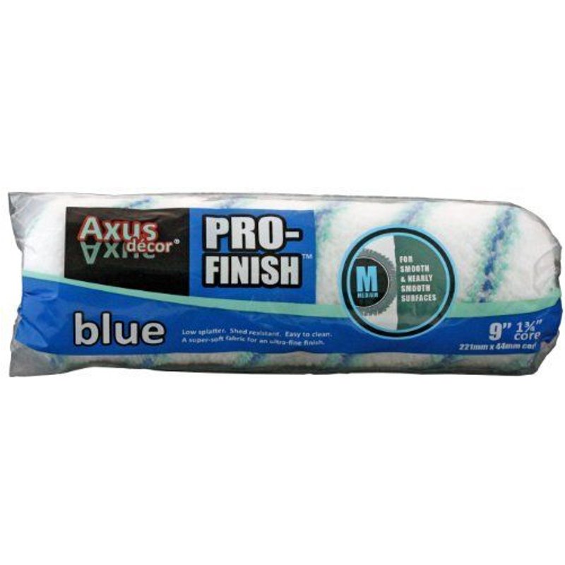 Axus Décor Pro-Finish Manchon pour rouleau taille medium Bleu