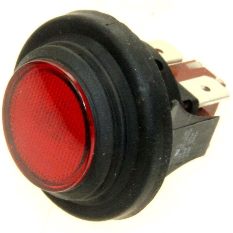 Interrupteur rouge - Nettoyeur vapeur (M0003816 POLTI)