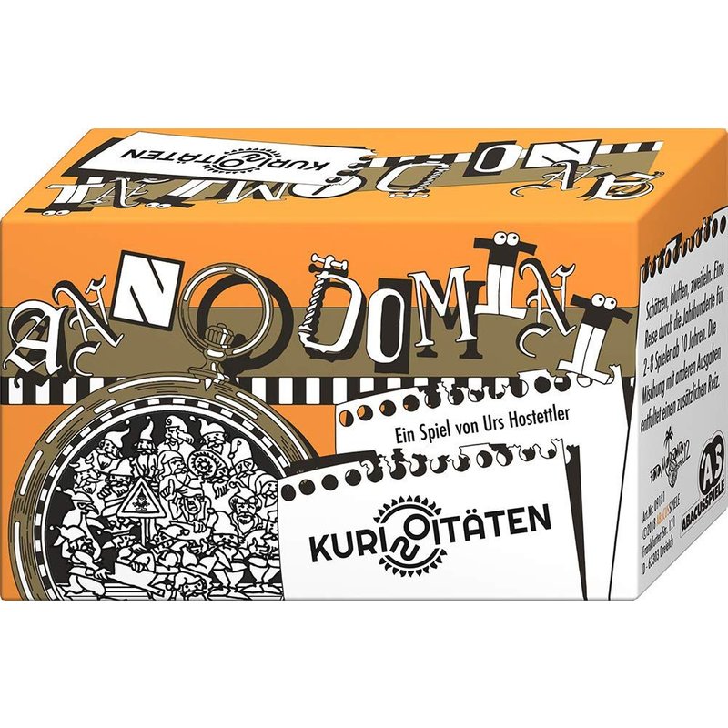 Abacusspiele 09181 Anno Domini Jeu De Quizz Jeu De Cartes