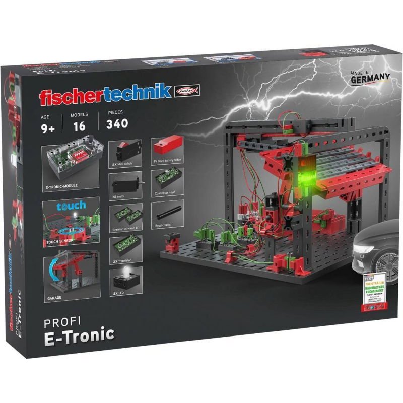 Fischertechnik E-Tronic 559883 Kit Assembler Partir De 9 Ans