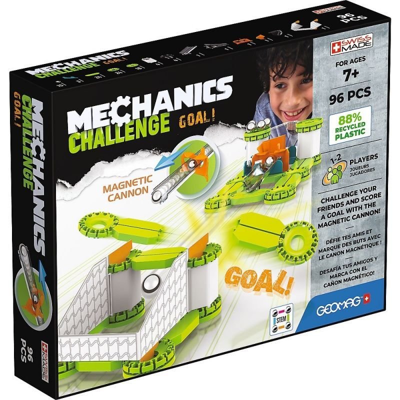 Challenge Green Line Mechanics Ecofriendly - 96 Pcs Goal - Challenge