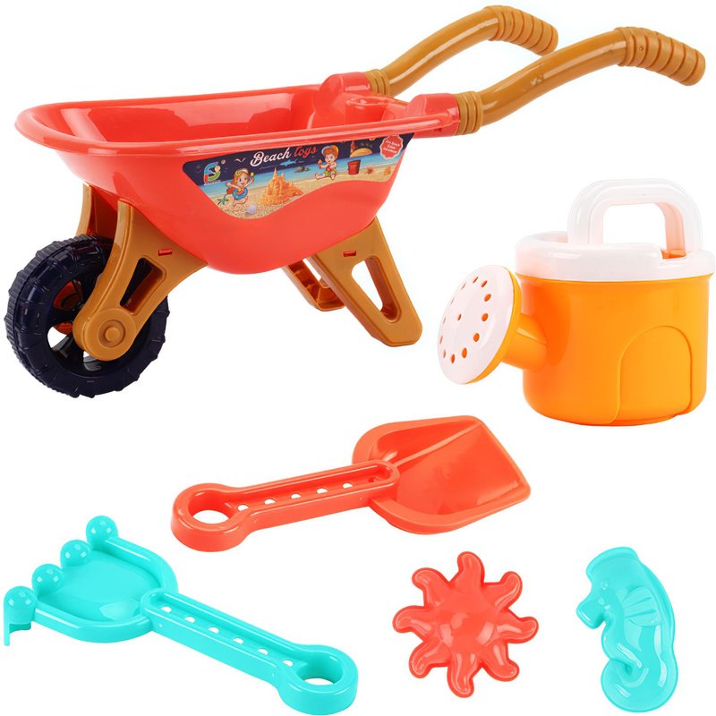 Ensembles De Jouets De Plage En Plein Air, Jeu De Sable Pour Enfants, Jeu D'été Pour Garçons Et Filles, Seau Chariot Pelle, Jeu De Bac À Sable, Cadeau