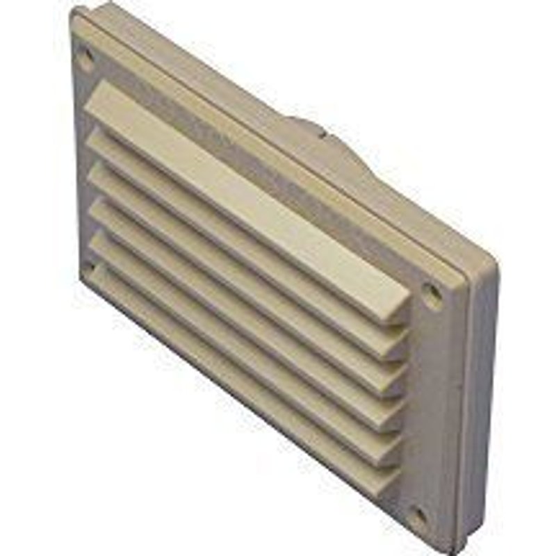 Rytons Building Products Rd3flvbsbg Fly screened Louvre Vent avec butée, Chamois/sable