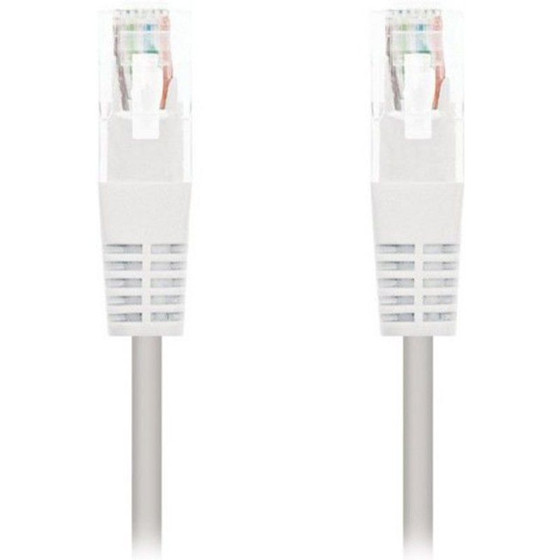 NanoCable 10.20.0100-L30 - Câble réseau Ethernet RJ45 Cat.5e UTP AWG24, Gris, Cordon de raccordement 30 cm