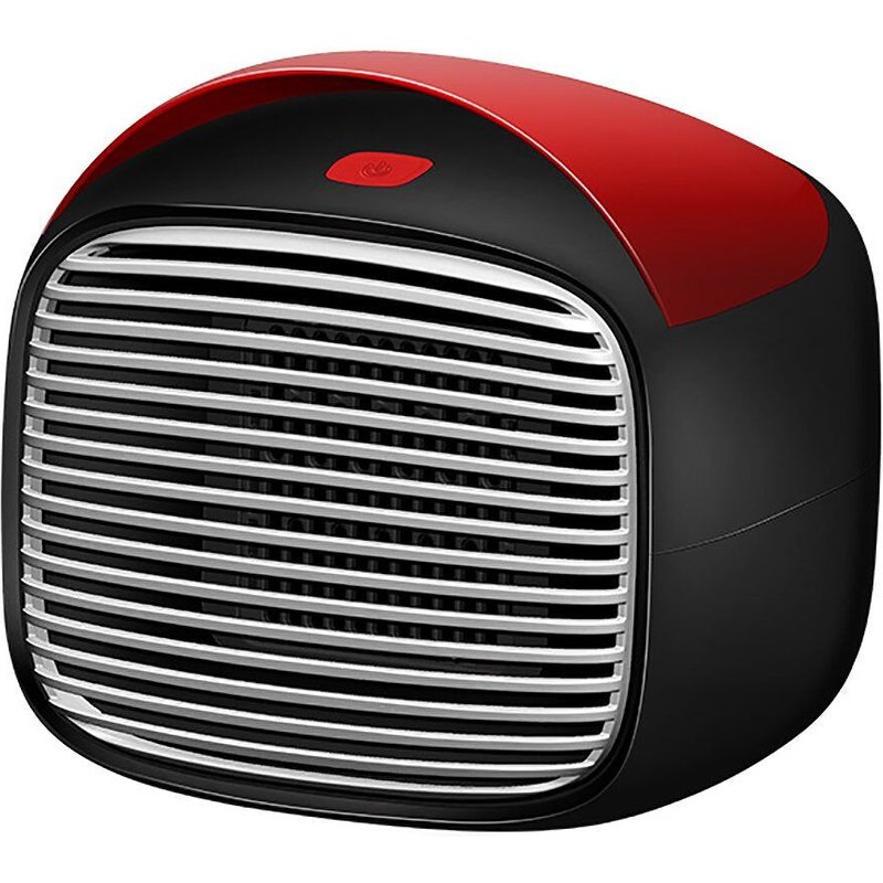 800W Ventilateur de chauffage électrique Ventilateur à économie d'énergie rapide PTC Ventilateur de chauffage en céramique pour l'hiver, Rouge