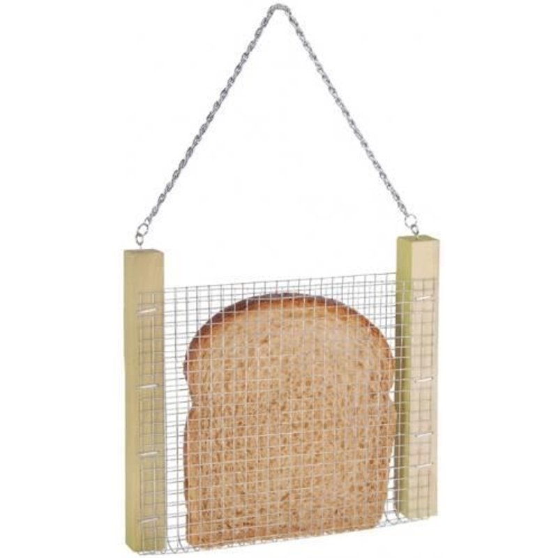 Les Oiseaux Pourront Profiter De Vos Croûtes De Pain Et Venir Chanter À Vos Fenêtres. Ce Panier S'accroche Grâce À Une Chaîne Sit...