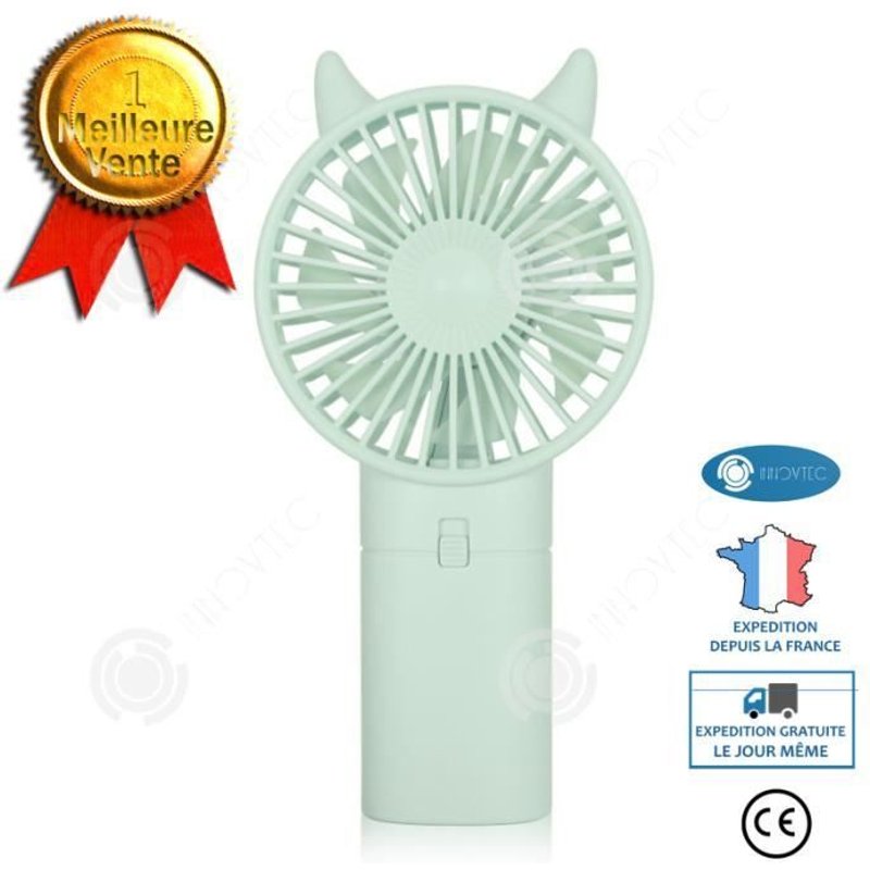INN® Ventilateur Mini Portable Dessin Animé Enfants Petit Ventilateur Silencieux Mode Bureau Étudiant En Plein Air ventilateur à mai
