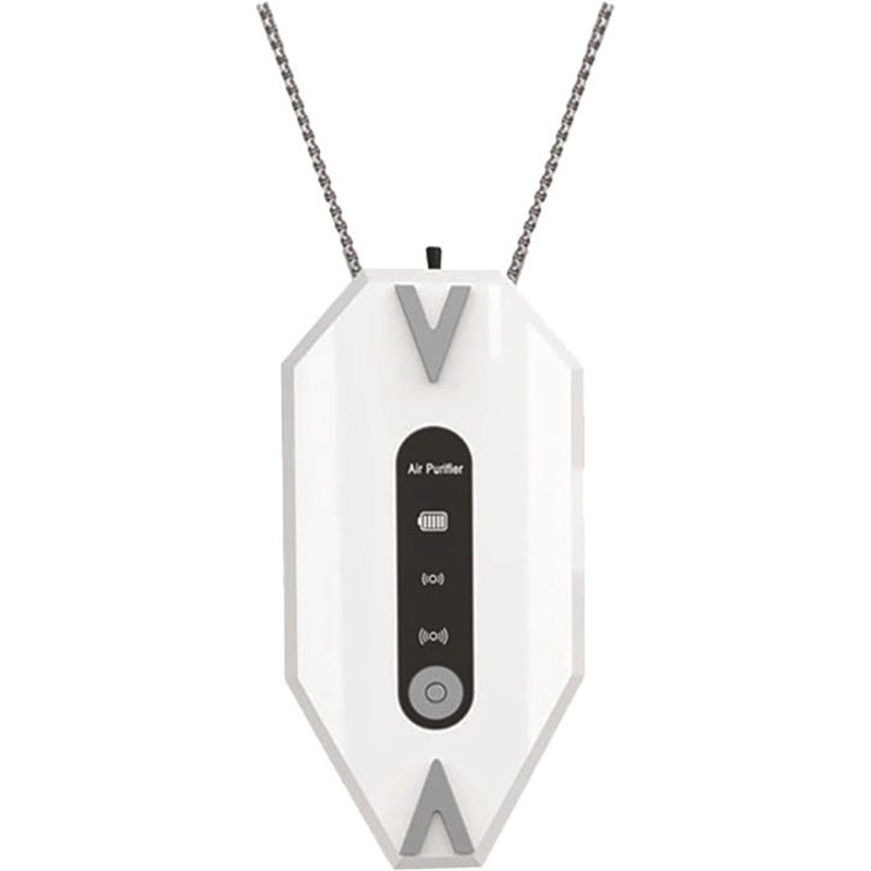 Mini purificateur d'air à ions négatifs de 160 millions, Portable, réglable à deux vitesses, suspendu au cou