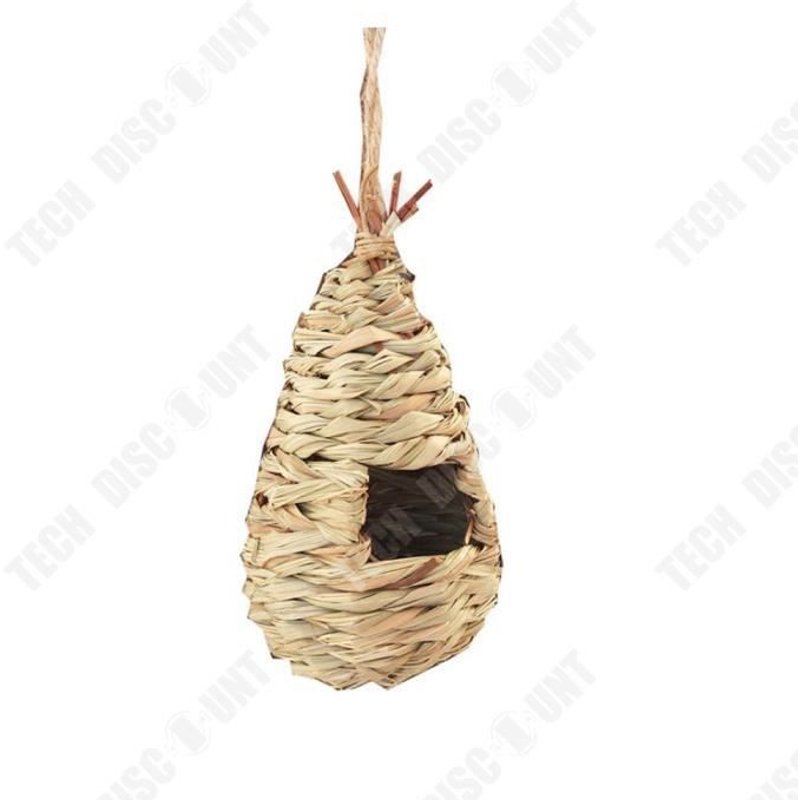 Td® Nichoir Pour Oiseaux Abri Pour Oiseau Écologique Artisanal Décoration Extérieur Résistant Utilisation Simple Tout Type Oiseaux