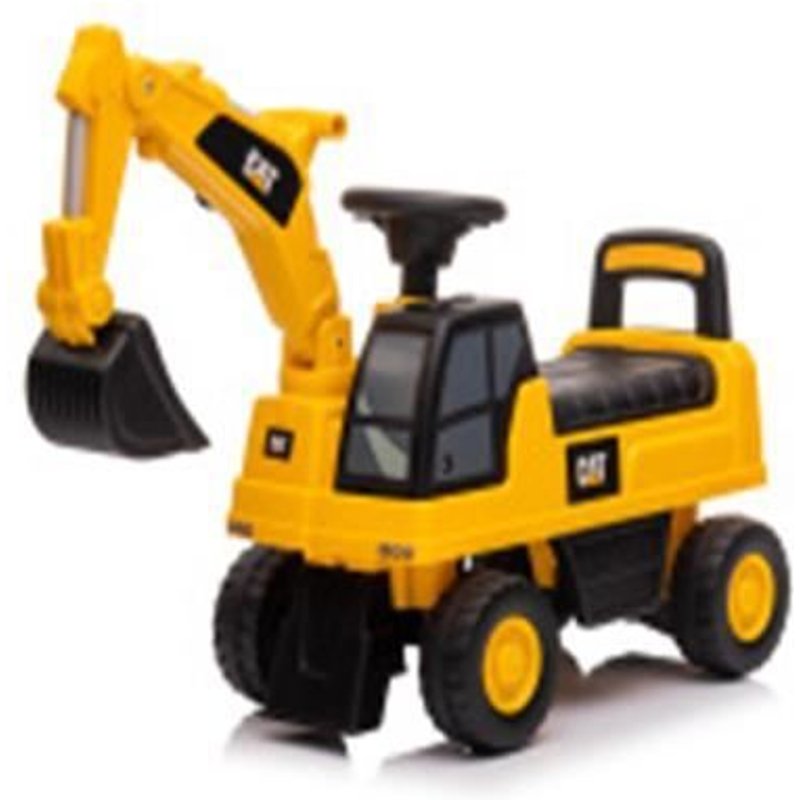 Costway Tracteur Pour Enfant Jouet Pelle Avec Seau Rotatif, Roues Anti-Dérapantes, Bouton Klaxon, Stockage De Siège, 25kg, 1-3 Ans