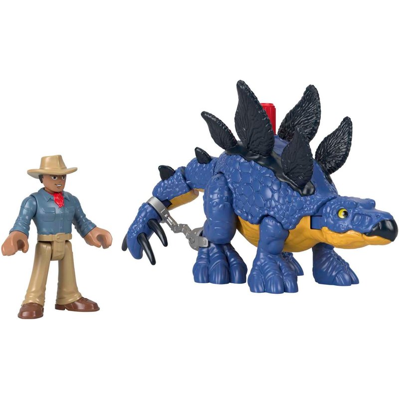 Imaginext Jurassic World Stegosaurus & Dr. Grant