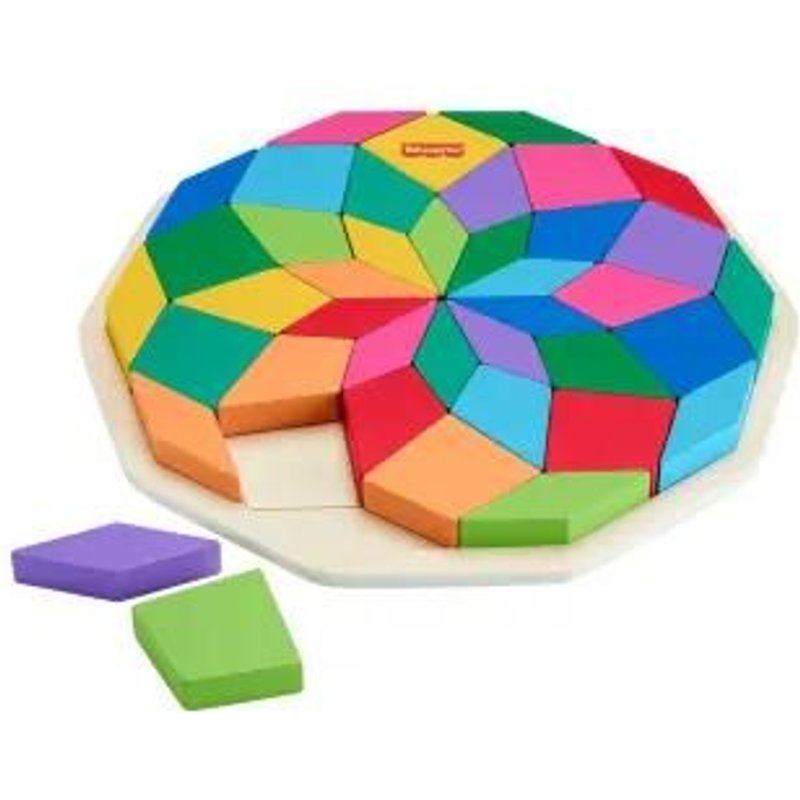 Fisher-Price - Puzzle Mandala en Bois